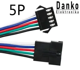 zlacze-jst-sm-5pin-z-przewodami-tasma-led-wtyczka-gniazdo-x10