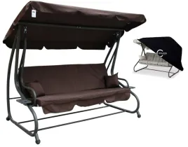 hustawka-ogrodowa-daszek-regulowane-siedzisko-materac-poduszki-pokrowiec