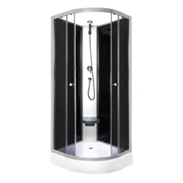 kerra-evora-black-kabina-czteroscienna-polokragla-z-brodzikiem-90x90x205cm