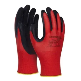 rekawice-ochronne-donau-safety-czerwone-kat-ii-super-latex-rozmiar-8