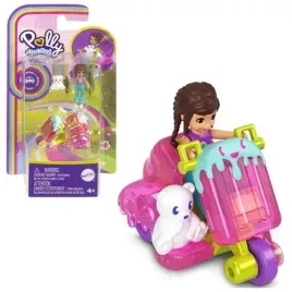 polly-pocket-lalka-z-pojazdem-mrozny-skuter-figurka-kolekcjonerska-mattel