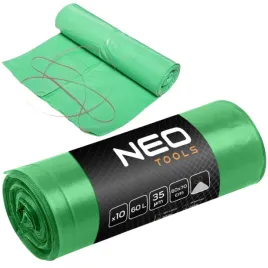 worki-na-odpady-smieci-60l-ldpe-zielone-z-tasma-10szt-uniwersalne-neo