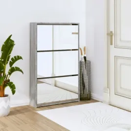 szafka-na-buty-lustro-i-3-szuflady-szary-dab-63x17x1025-cm-lumarko