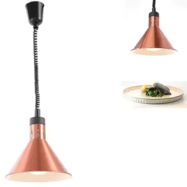 lampa-do-podgrzewania-potraw-wiszaca-stozkowa-miedziana-250w