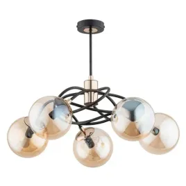 lampa-sufitowa-nowoczesna-czarna-zlota-do-salonu-szklane-kule-5-pkt-alfa