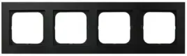 ospel-sonata-ramka-poczworna-czarny-metalik-r-4r-33
