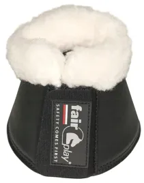 kaloszki-neoprenowe-z-futrem-fp-trot-czarne-pony