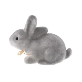 flokowany-zajaczek-wielkanocny-szary-zajac-krolik-kroliczek-figurka-17-cm
