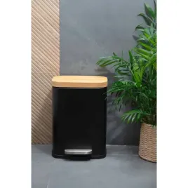 kosz-na-smieci-5l-black-white-czarny-bambusowa-klapa-wolnoopadajaca