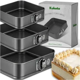 3x-tortownica-zestaw-kwadrat-do-pieczenia-ciast-blacha-non-stick-24-26-28cm