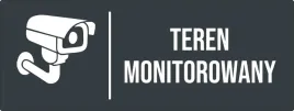 tabliczka-teren-monitorowany-aluminium-piktogram-kamera-monitoring-antracyt