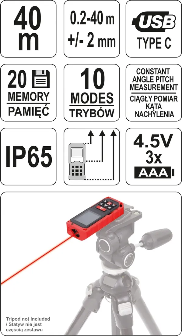 dalmierz-laserowy-40-m-stan-nowy