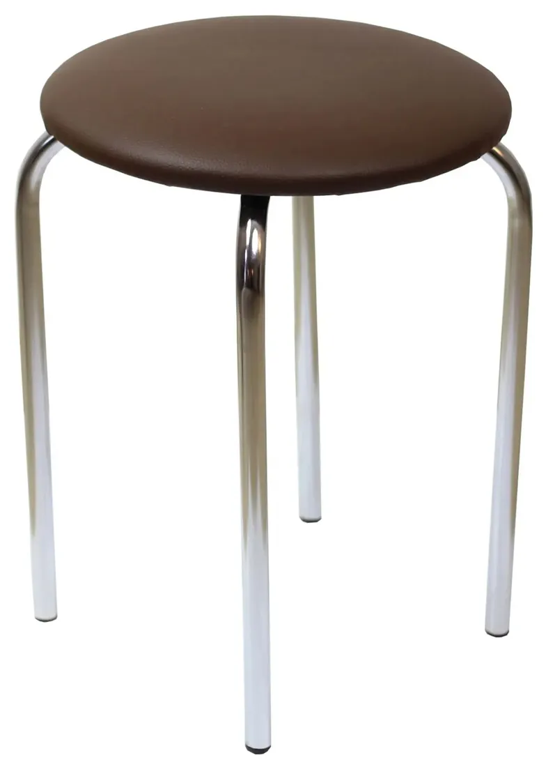 taboret-braz-chico-eco-skora-chrom