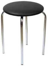 taboret-czarny-chico-2-eco-skora-chrom