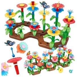 klocki-konstrukcyjne-ogrod-kwiatki-zestaw-kreatywny-dla-dziewczynki-148el