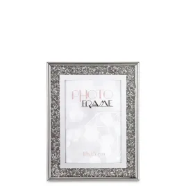 ramka-na-zdjecia-glamour-srebrna-10x15-cm-z-krysztalkami-lustrzana-ozdoba