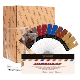 richmont-black-tea-mix-12-saszetek-czarnej-herbaty-szklanka-richmont-hot