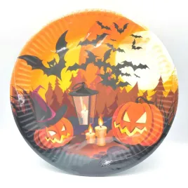 talerze-papierowe-dlp-industry-halloween-21-cm-wielokolorowe-8-sztuk