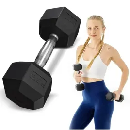 hantla-hex-hantel-zeliwny-do-cwiczen-gumowany-zeliwny-25kg-trex-sport