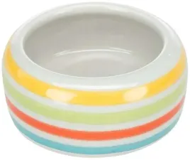 trixie-miska-ceramiczna-dla-swinki-morskiej-zielona-paski-200-ml