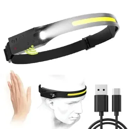 latarka-lampa-czolowa-10w-2w1-cob-350lm-led-150lm-czolowka-czujnik-ruchu