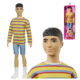 barbie-ken-brunet-fashionistas-w-bluzie-i-dzinsowych-szortach-grb91