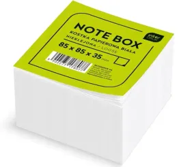 kostka-notes-biurowa-nieklejona-biala-85x85x35