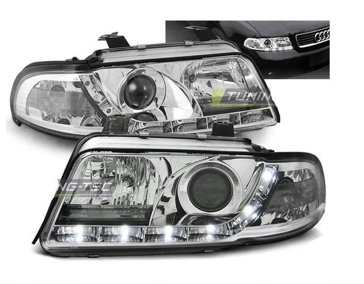 lampy-reflektory-audi-a4-b5-99-00-daylight-chrome-rodzaj-swiatel-mijania-tradycyjne-halogenowe