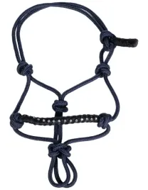 kantar-sznurkowy-dla-konia-na-kiju-hobby-horse-hkm-ropehalter-granatowy