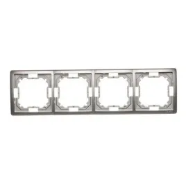 kontakt-simon-basic-ramka-poczworna-4-krotna-uniwersalna-inox-bmr4-21