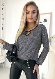 klasyczna-dzianinowa-bluzka-damska-koronka-kolory