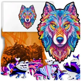 puzzle-drewniane-wilk-ukladanka-zwierzeta-dla-dzieci-doroslych-147-element