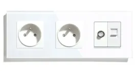 gniazdko-elektryczne-szklane-potrojne-tv-internet-cat5e-229mm-kontakt-16a