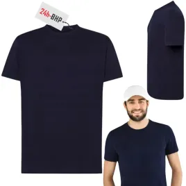 koszulka-robocza-meska-bawelna-100percent-t-shirt-granatowa-bhp-tsra-24h-bhp