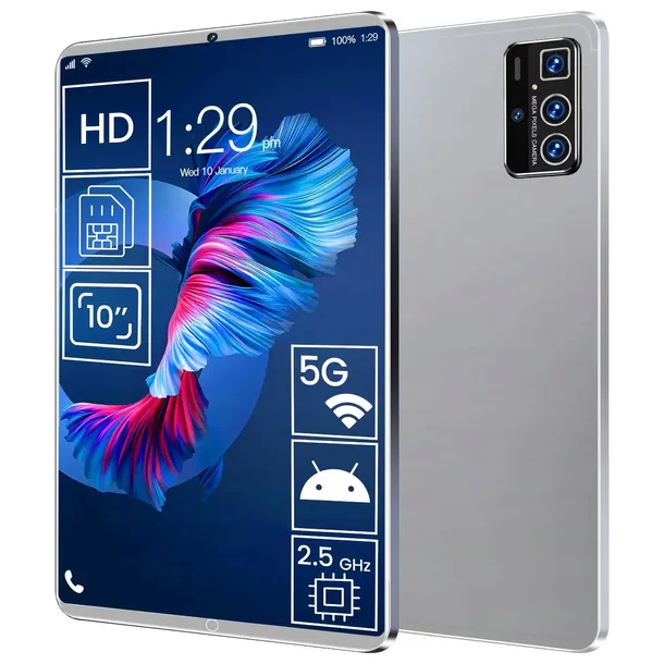 TABLET 4GB+64GB ANDROID WIFI BT 10'' 5000mAh WYŚWIETLACZ HD 1280*800 SSD