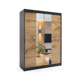 szafa-przesuwna-dwudrzwiowa-paris-premium-czarna-wotan-130-x-205-cm-16mm