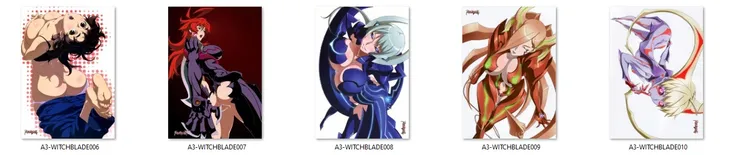 plakat-witchblade-do-wyboru-stan-opakowania-oryginalne