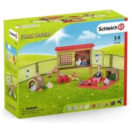 schleich-piknik-ze-zwierzetami-krolik-kotek-swinka-morska-oryginalny-zestaw