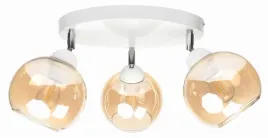lampa-sufitowa-plafon-potrojna-kulka-venus-bursztynowa