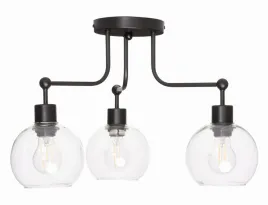 lampa-sufitowa-zyrandol-3-klosze-venus-przezroczyste
