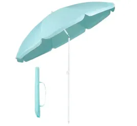 parasol-plazowy-sekey-160cm-srednicy-blekitny-na-plaze-pokrowiec