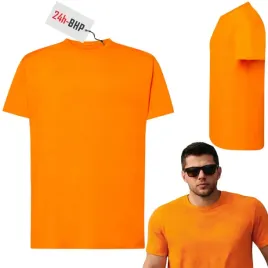 koszulka-robocza-meska-bawelna-100percent-t-shirt-pomaranczowa-bhp-tsra-24h-bhp