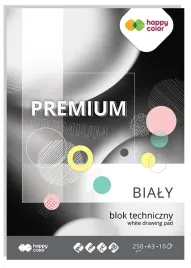 happy-color-blok-techniczny-a3-bialy-10-arkuszy-premium-250g