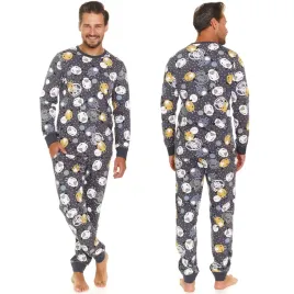 doctor-nap-pmb-7109-sheep-bawelna-kieszenie-szary-dluga-meska-2xl-pizama