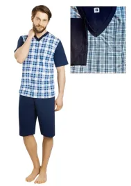 pizama-meska-bawelniana-krotki-rekaw-krotkie-spodnie-na-lato-gucio-roz-3xl