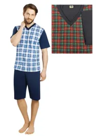 pizama-meska-bawelniana-krotki-rekaw-krotkie-spodnie-na-lato-gucio-roz-2xl