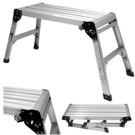 podest-roboczy-aluminiowy-skladany-pomost-106x49-150-kg-drabina-1-stopniowa