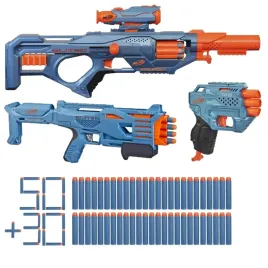 zestaw-snajperka-nerf-elite-eaglepoint-2x-pistolet-tetrad-i-trio-80strzalek