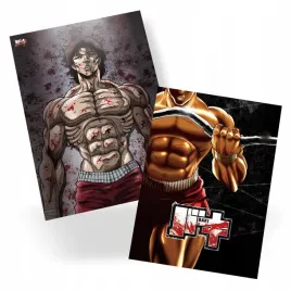 plakat-a3-baki-the-grappler-manga-anime-do-wyboru