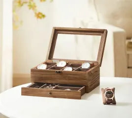 etui-na-zegarki-bizuterie-szkatulka-drewniana-organizer-brazowy-szuflada-x8